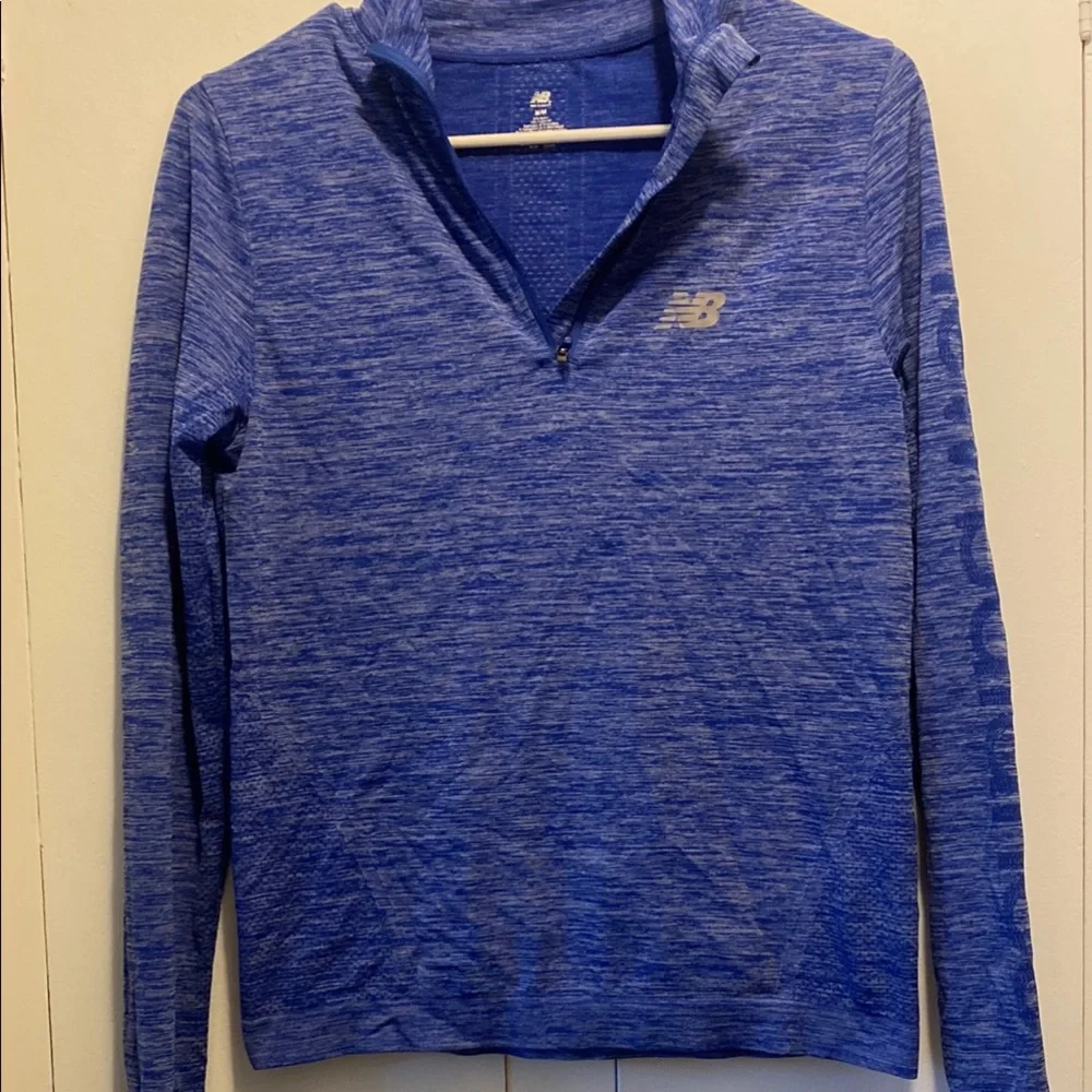New Balance Royal Blue Performance Pullover - Picture 1 of 3